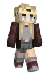 Catified Minecraft avatar full body