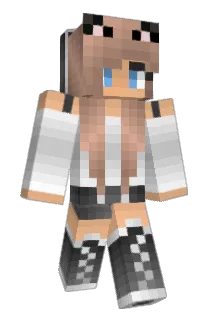 Catsana Minecraft avatar full body