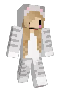 Cattykitcat Minecraft avatar full body