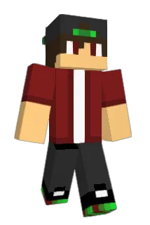Cauet Minecraft avatar full body