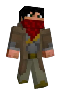 Cauterized Minecraft avatar full body