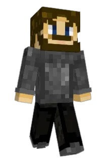 CaveInBlack Minecraft avatar full body
