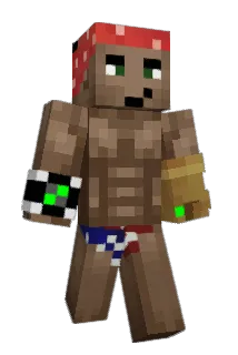 CaveWb8 Minecraft avatar full body
