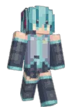 Cb1ossomed Minecraft avatar full body