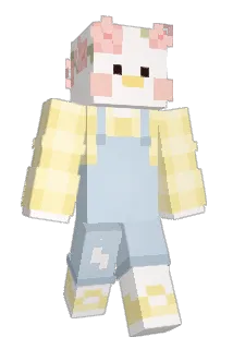 Ceklis Minecraft avatar full body