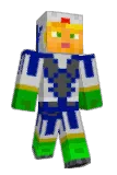 Celebrant Minecraft avatar full body