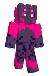 CellShe Minecraft avatar full body
