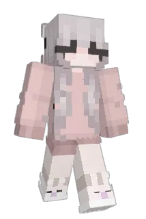 Cenicienta Minecraft avatar full body
