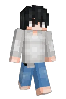 Cervello Minecraft avatar full body