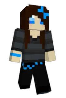 Ch4d0w Minecraft avatar full body