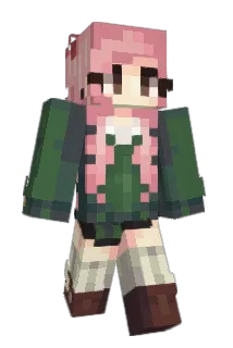 ChaHaeIn Minecraft avatar full body