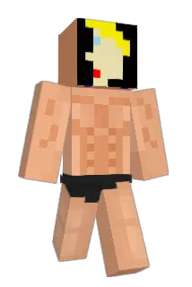Chad_Gamer_Man Minecraft avatar full body