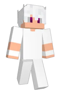 Champanhe Minecraft avatar full body
