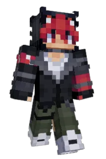 Chaospilled Minecraft avatar full body