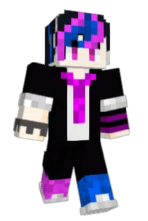 ChaoticPandaaa Minecraft avatar full body