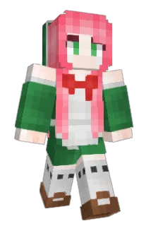 CharMomone Minecraft avatar full body