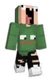 CharX Minecraft avatar full body