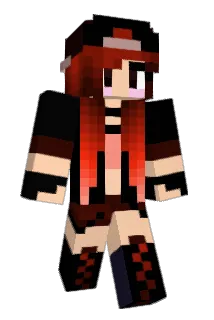 CharaEtFrisk Minecraft avatar full body