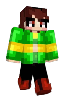 Chara_64 Minecraft avatar full body