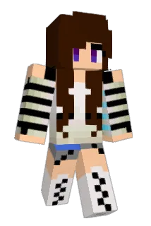 Charalia Minecraft avatar full body