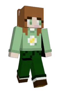 Charamelatte Minecraft avatar full body