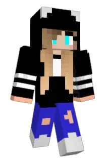 Charline_Beauty Minecraft avatar full body