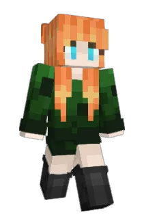 CharlotteBee Minecraft avatar full body