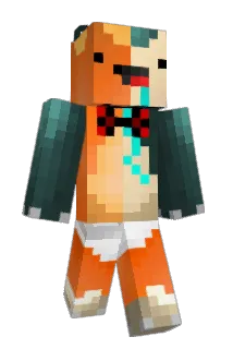 Charrlax Minecraft avatar full body