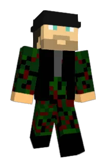 Chartreur Minecraft avatar full body