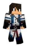 Chasuble Minecraft avatar full body