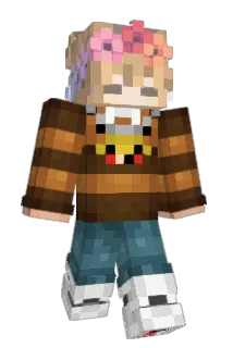 Chechara Minecraft avatar full body