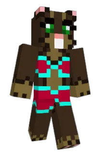 CheekyLady Minecraft avatar full body