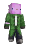 Cheepdude Minecraft avatar full body