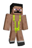Cheezburger Minecraft avatar full body