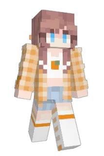 CherryCatsolotl Minecraft avatar full body