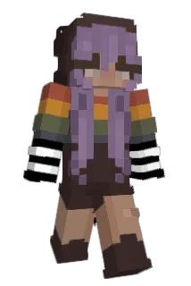 ChibiBunnyGirl Minecraft avatar full body