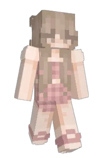 ChibiGirl Minecraft avatar full body