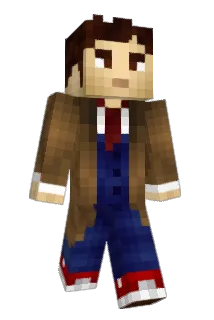 ChibiMonk Minecraft avatar full body