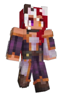 ChibiScarlette Minecraft avatar full body
