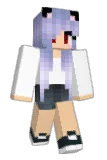 Chibi_Neko_chan Minecraft avatar full body