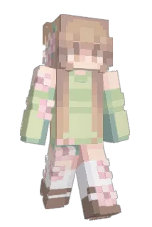 Chibia Minecraft avatar full body