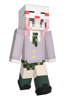 ChihayaFish Minecraft avatar full body