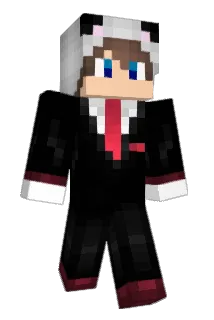 ChikiPanda Minecraft avatar full body