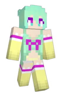 Chikyugai Minecraft avatar full body