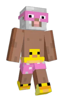Chile Minecraft avatar full body