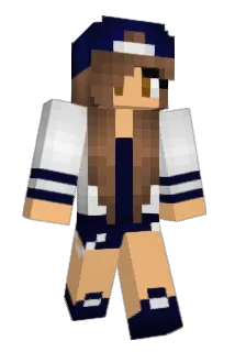 Chillygirl Minecraft avatar full body