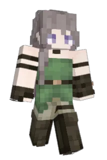 Chimikyuu Minecraft avatar full body