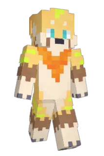 Chipfoxxo Minecraft avatar full body