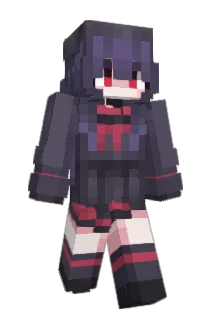 Chirusakura Minecraft avatar full body