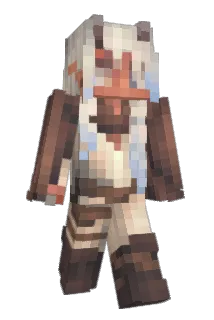 Chitorisama Minecraft avatar full body